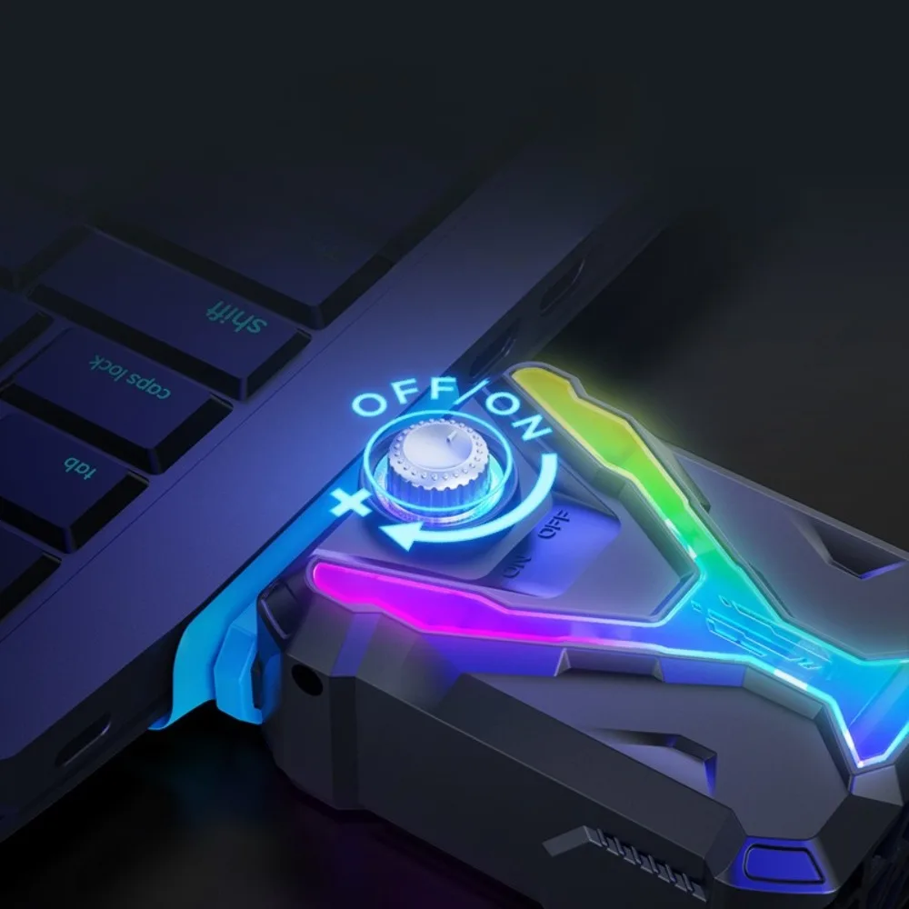suction laptop cooler vacuum notebook cooling fan 5V upgraded radiator adjustable speed gaming laptop exhaust fan