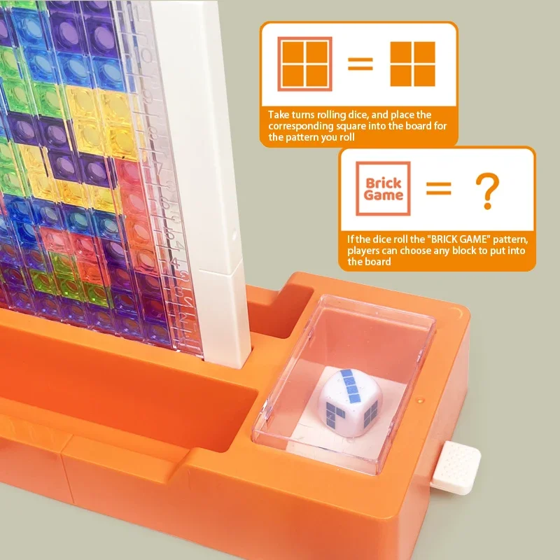 3D 블록 퍼즐 장난감 DIY 지능형 컬러풀 플라스틱 게임 투명 두뇌 자극 게임 8세 이상 남녀 공용