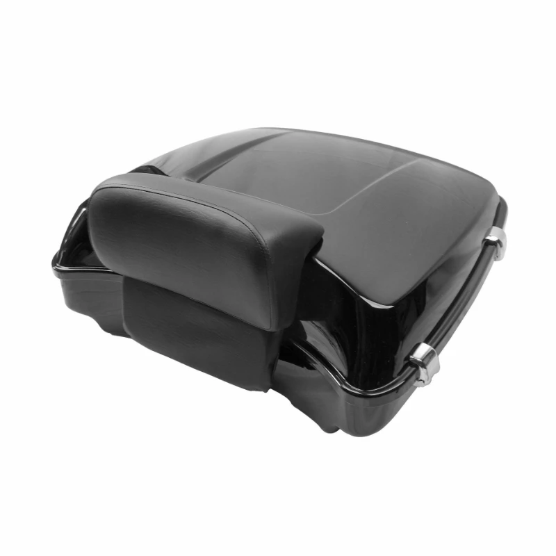

Motorcycle travel trunk trunk trunk set backrest, removable