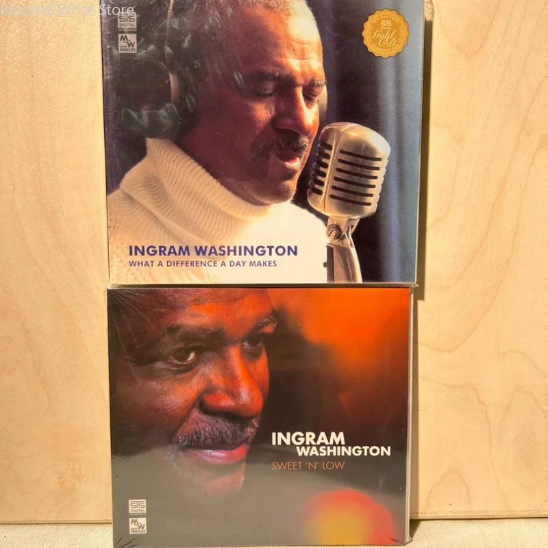 Classic Jazz Baritone Ingram Washington CD Sweet 'N' Low /What A Difference A Day Makes Two Albums Fans Collect Gifts