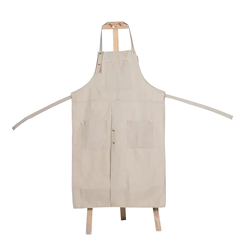 

DIY Adult Apron 137*64cm Painting Canvas Oil-proof Pottery Overalls Anti-fouling Ceramic Sculpture And Mud-retaining