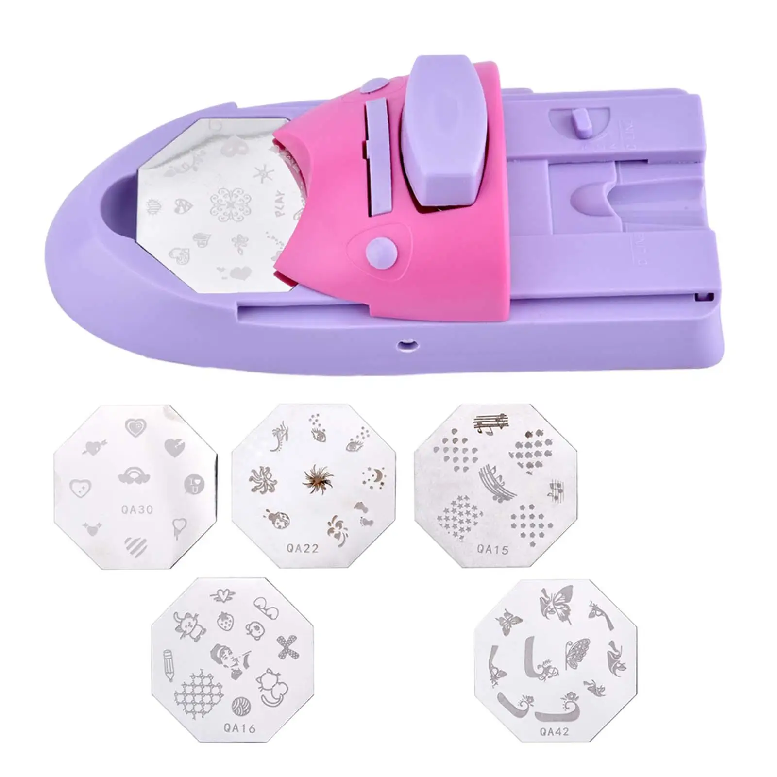 DIY Nail Printer Simple to Use Durable Nail Polish Decoration Printer Machine Nail Art Printing Machine for Starters Nail Design