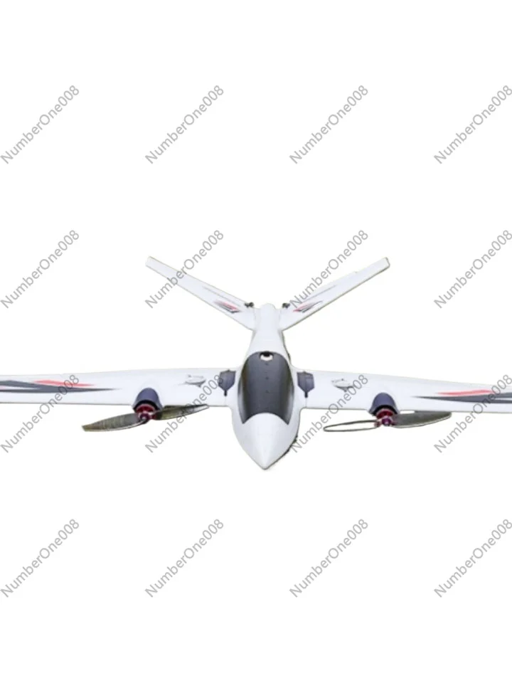 2024 New SwordFish RTH FPV Fixed Wing Glider 1200mm Wingspan Twin Engine V-tail RC Aircraft Model