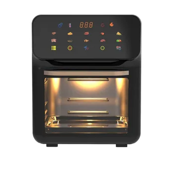 15L Visual Air Fryer with See-Through Window 1350W Digital Touchscreen 360° Hot Air…