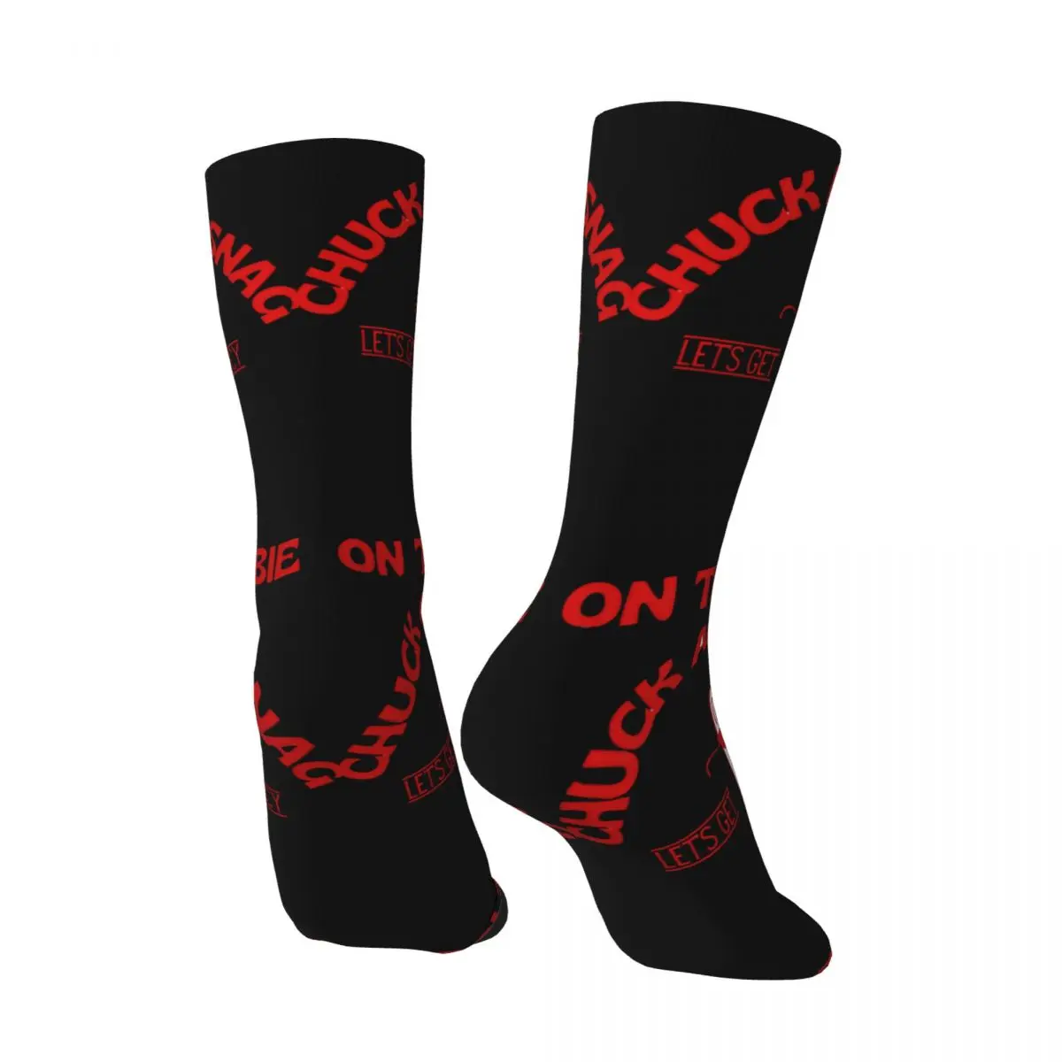 Funny Happy Chuck Another Snag On The Barbie Men's Socks Retro Harajuku Sausage Party Cartoon Street Style Novelty Seamless Crew