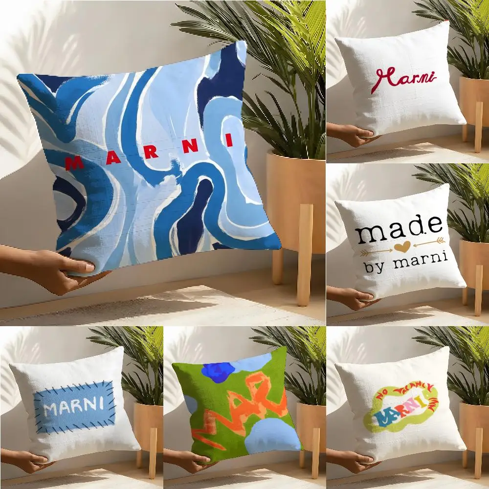 

Home Fashion Cool Beautiful M-PC-marniS Pillow Case Natural Linen Pillow Case Double-Sided Decor Sofa Pillowcase Home Decor