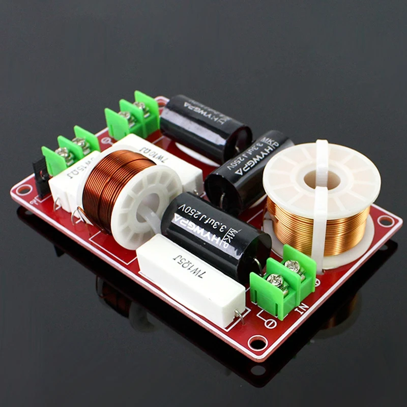 مقسم تردد احترافي تصنعه بنفسك لصوت المسرح المنزلي ، اتجاهين ، كروس ، صوت ، باس ، متوسط المدى ، ثلاثة أضعاف ، من W