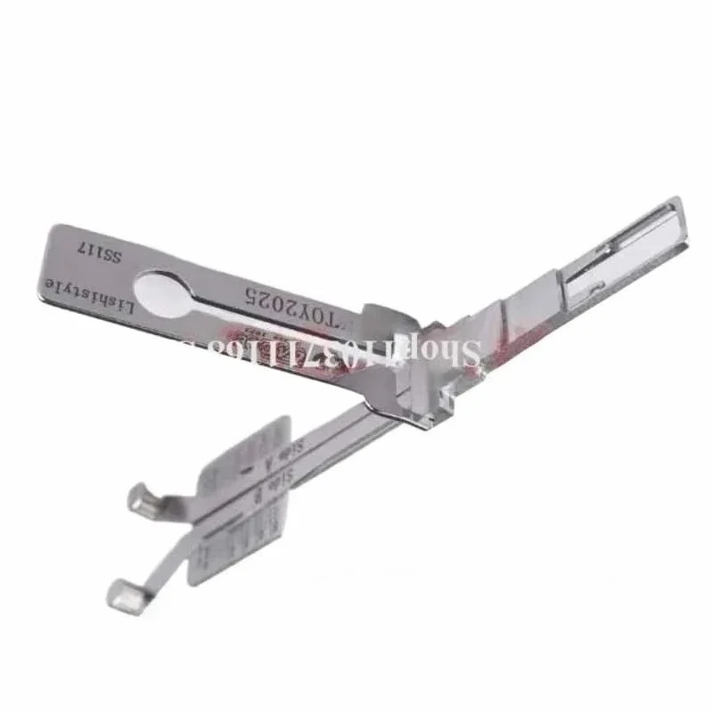 Lishi 2 in1 TOY2025 أدوات الأقفال مفتاح السيارة قفل اختيار فك واختيار لبيك لكاديلاك لشروليه الولايات المتحدة الأمريكية لفوكس #4