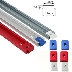 10PCS T-Track Nut M6/M8 T-Slider, T-Slot Miter Track Jig Sliding Nut Aluminum Alloy T Slot Nut for Profile Woodworking Tool Slot