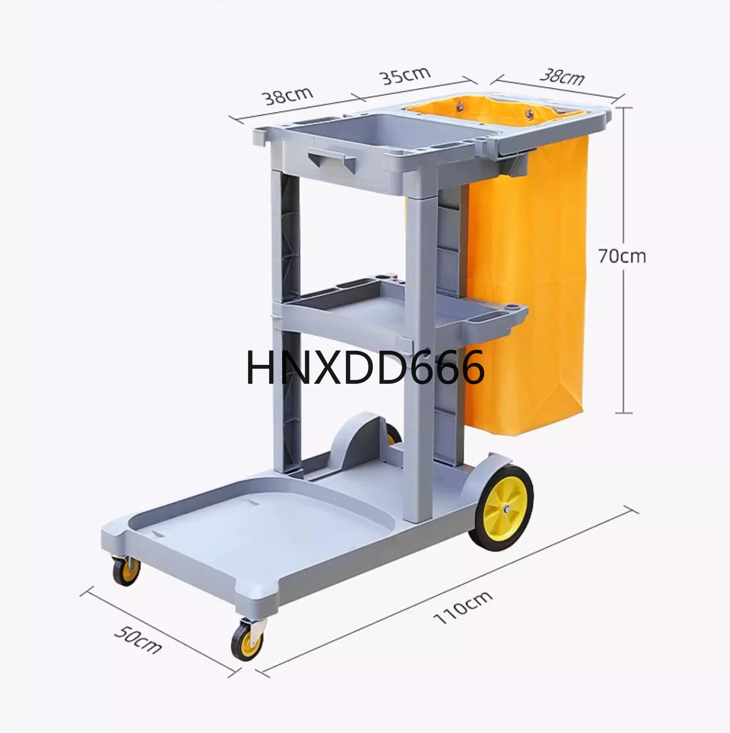 Cleaning cart Multifunctional movable trolley