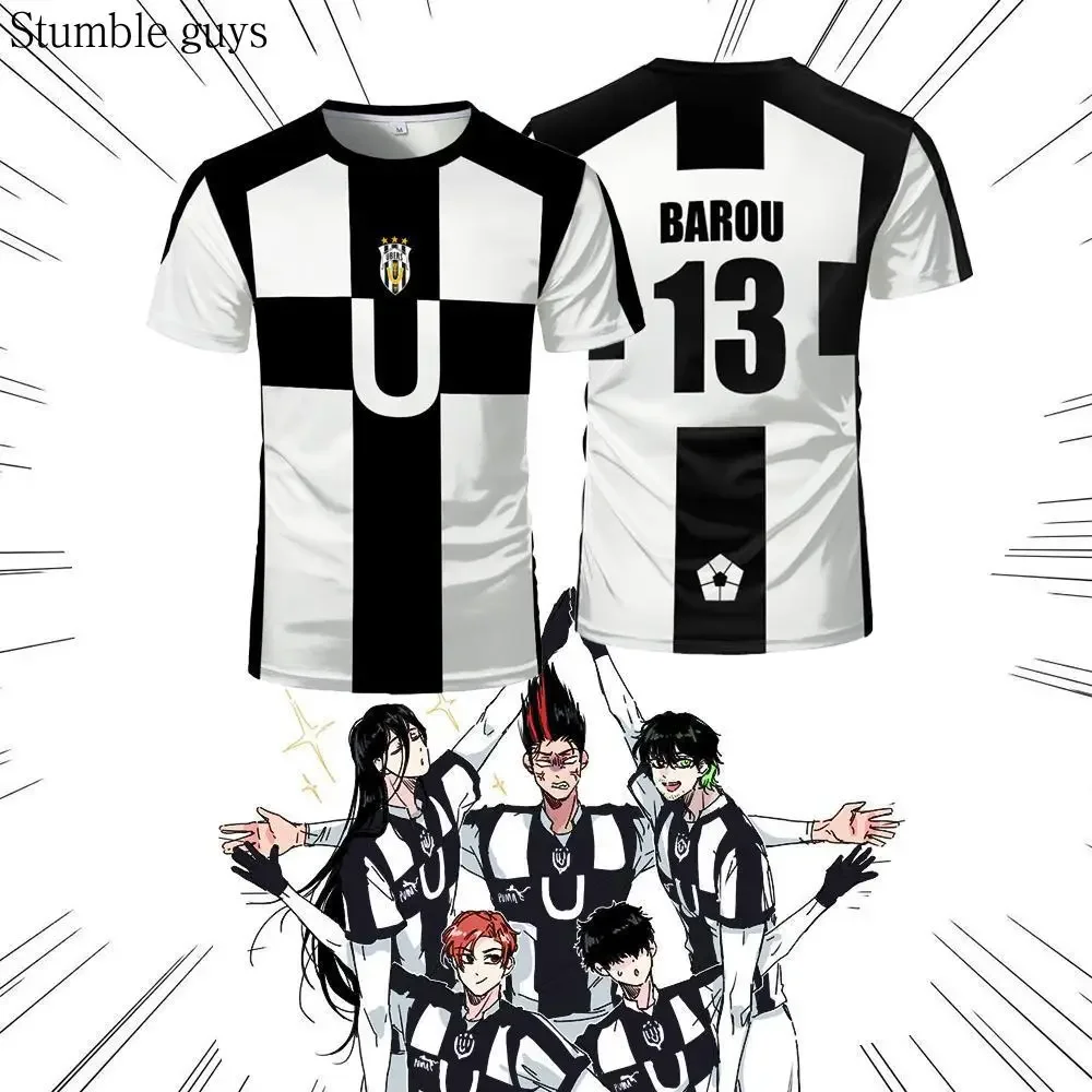

Костюм для косплея футбольной команды Anime Ubers, японская тренировочная футболка в стиле аниме LORENZO AIKU, футболка унисекс для взрослых и детей