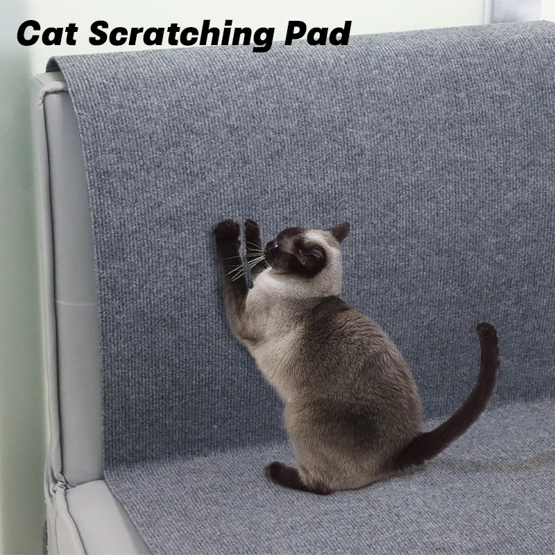 Samoprzylepny dywan Cats Scratch Board Wall Anti Cat Scratch Sofa DIY Cats Scratch Protection Paws Sharpen Trimmable Board