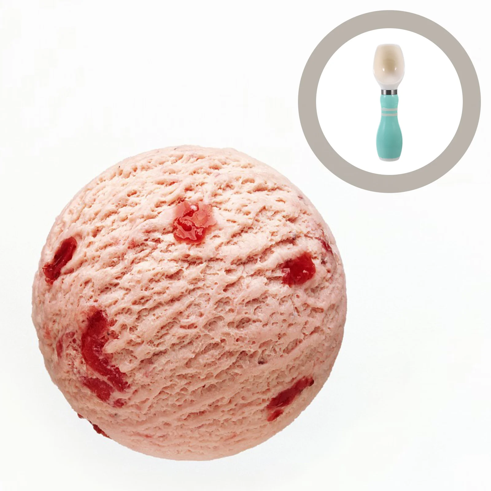 

2pcs Ice Cream Scoop Fruit Scoop Kitchen Gadget For Dessert Salad Mashed Potato Cake Batter Gelato Watermelon Melon Baller Tool