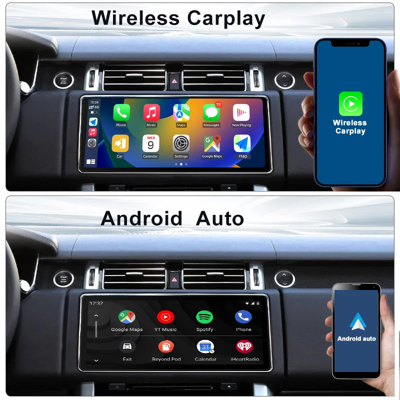 For Range Rover Sport L 494 2013-2017  12.3-inch Car Radio Multimedia Video Player Android 13 GPS Navigation Stereo 4G WIFI DSP