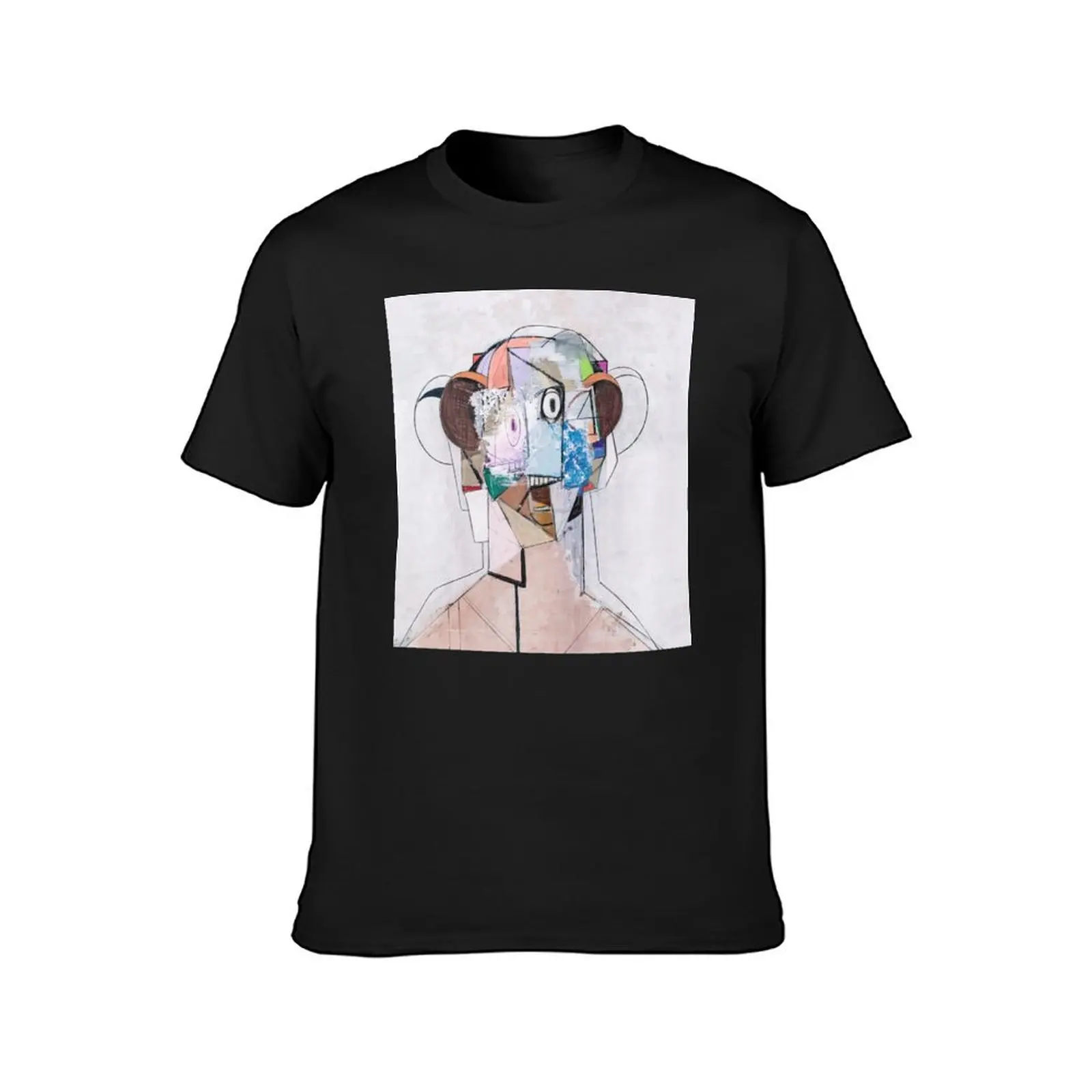 George Condo T-Shirt customizeds summer clothes Short sleeve tee men