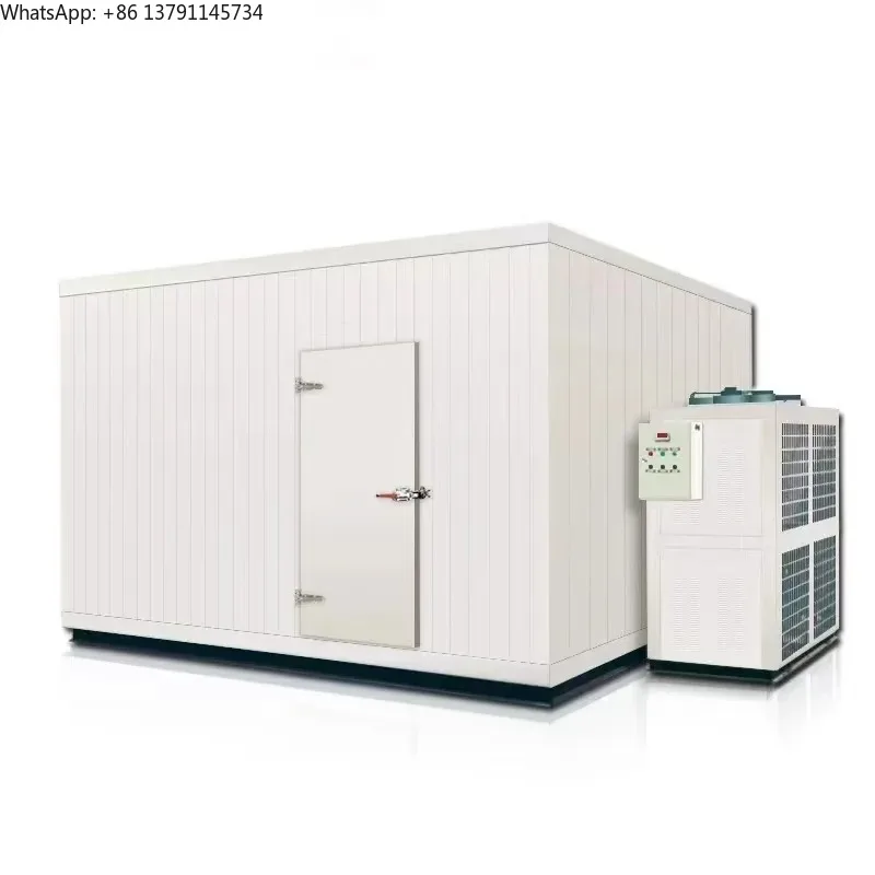 High Efficiency Commercial Refrigeration Freezer Cold Room Mobile Cold Storage Room with Pre-cooling Door Mini-cold Room