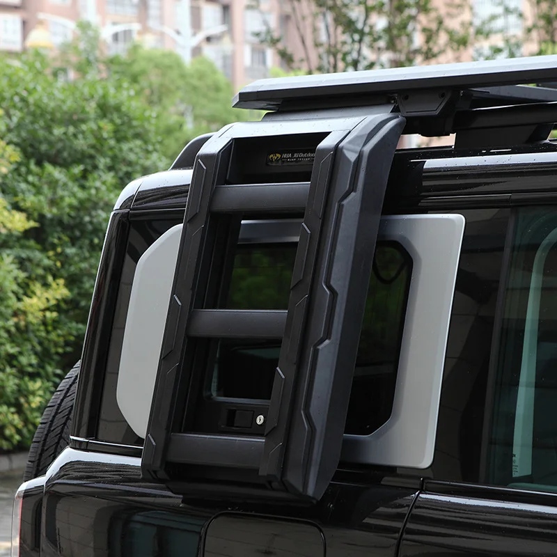 Roof Rack Platform Frame with Climbing Ladder Side Tent Backpack For Jietu Traveler Shanhai T1 T2