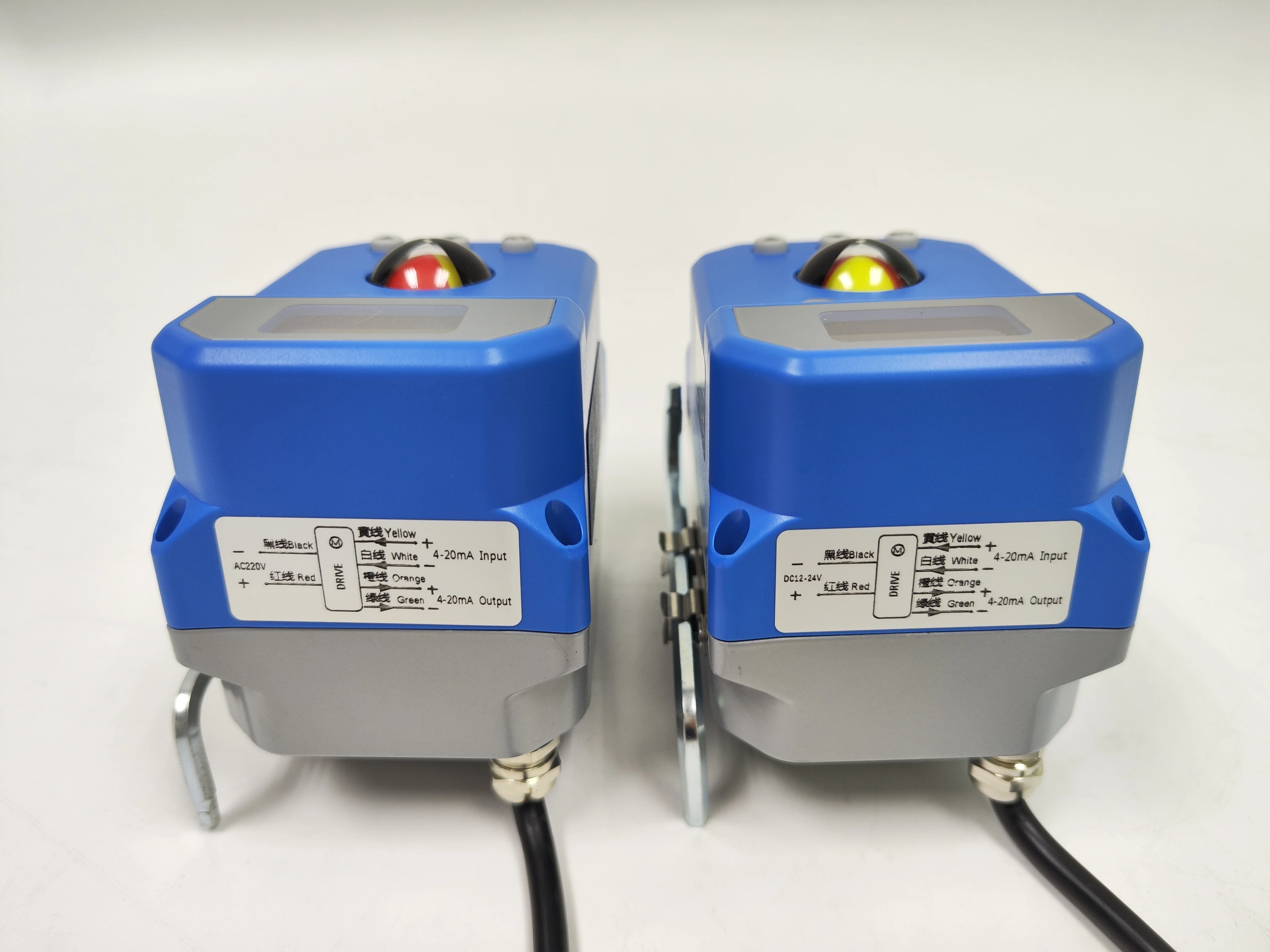 Intelligent Communication Ball Actuator with RS485 Signals 4-20MA Output 80,000 Operations OEM Support