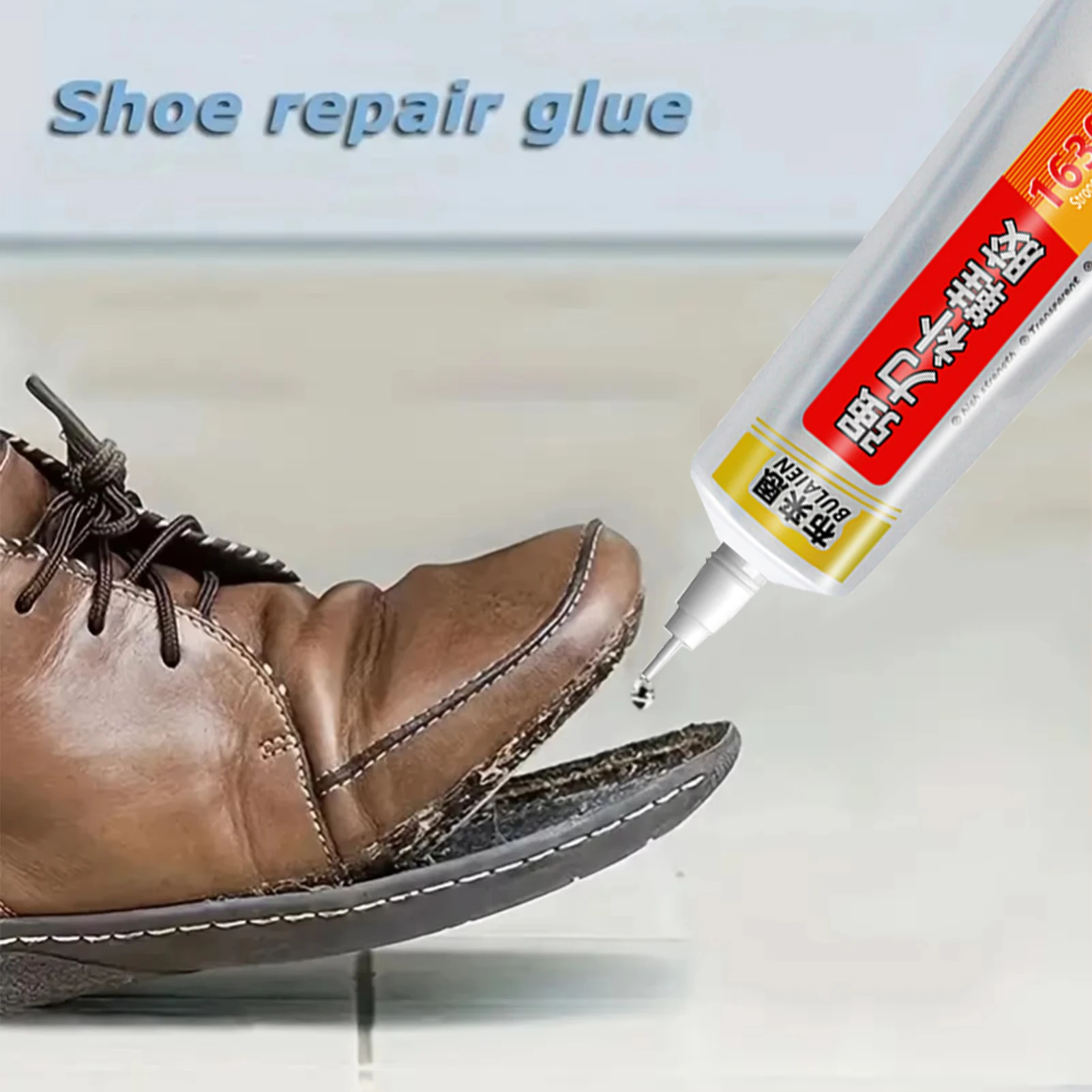1/3/10Pcs Clear Low Odor Shoe Repair Adhesive 60ml Strong Bonding Soft Resin Glue for Fixing Worn out Shoes And Boots