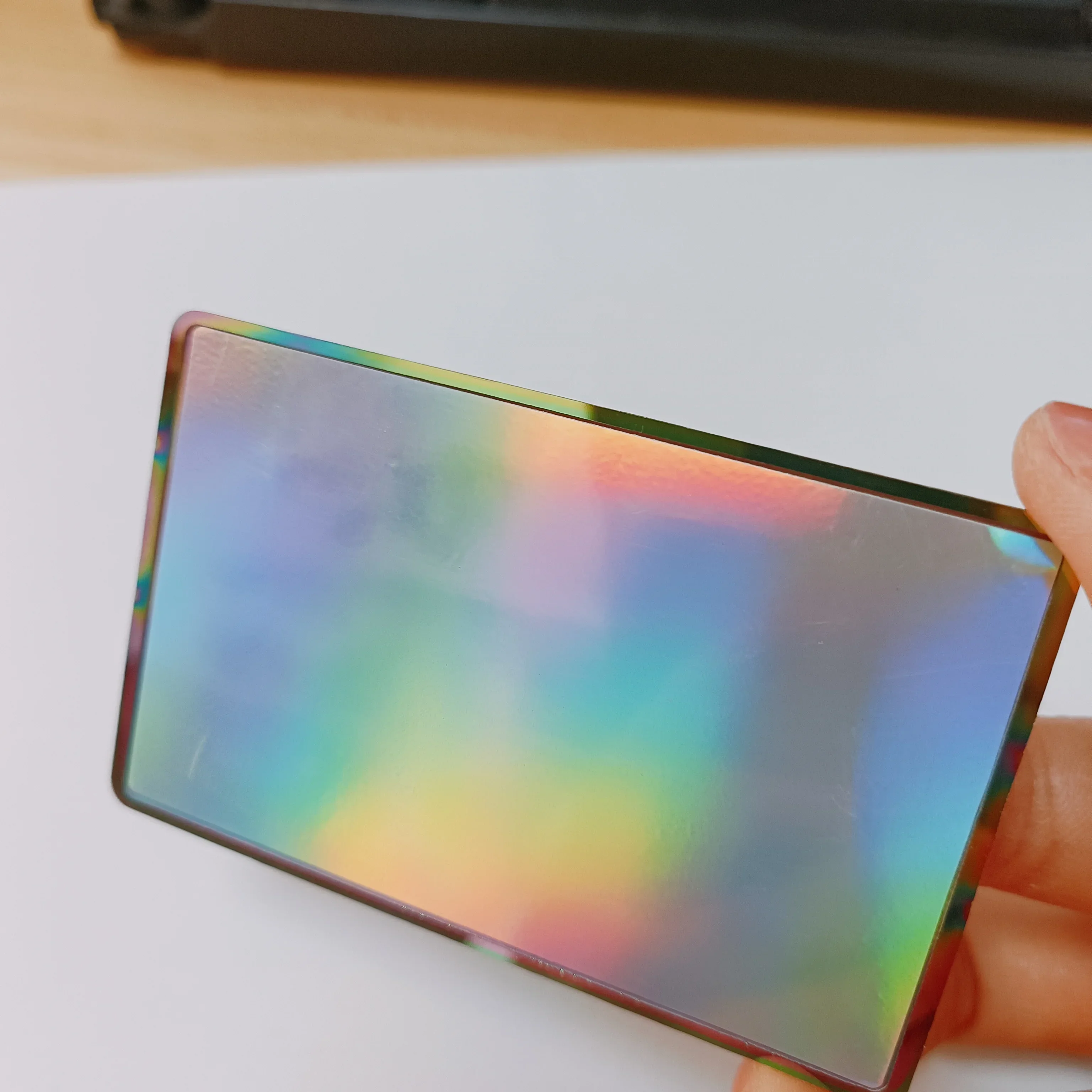 الموظف فارغة تماس Nfc بطاقة مخصصة مخصصة بطاقة الأعمال المعدنية الذهب