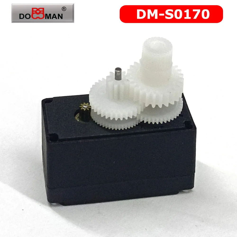 DORCRCMAN DM-S0170 17g Servo Digital Adequado para Robô Helicóptero 1/18 Servos de Direção de Veículos Off-road