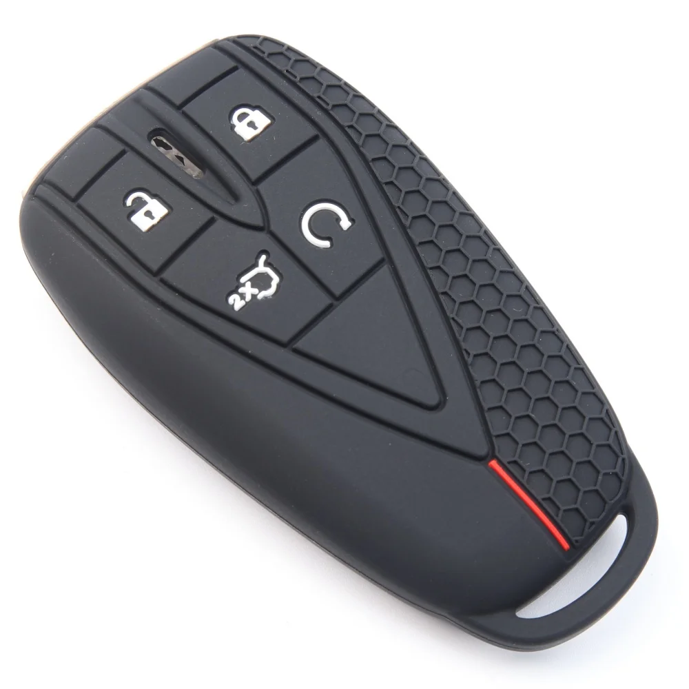 Silicone Car Remote Case KeyChain for Changan CS35 Plus CS55 PLUS CS75 PLUS Eado UNI-T UNI K Oushang X5 X7 EV Rubber Key Cover