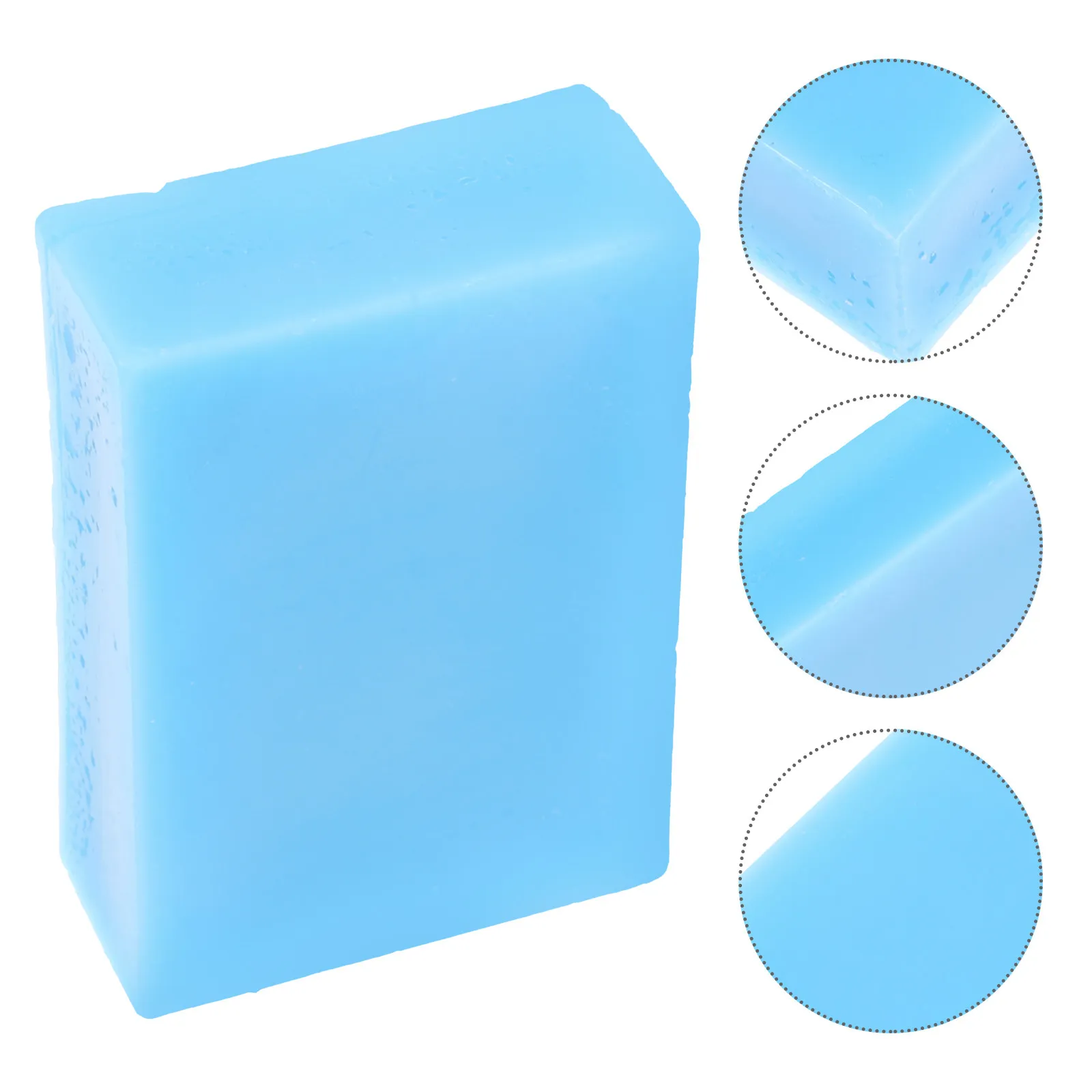 

White Single Double Snowboard Wax Easy Apply Clean Fast Speed Skateboard Waxing Maintenance Ski Wax