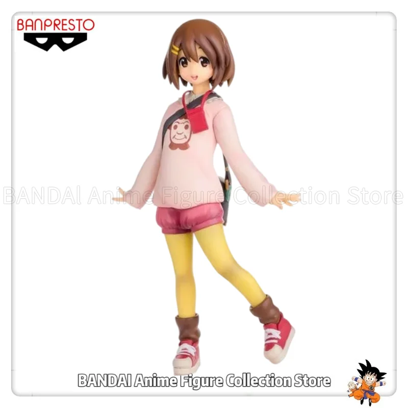 In Stock Original BANPRESTO K‑ON! Yui Hirasawa Prize A Graduation Trip Ver. Figure Toy Ornament Birthday Gift