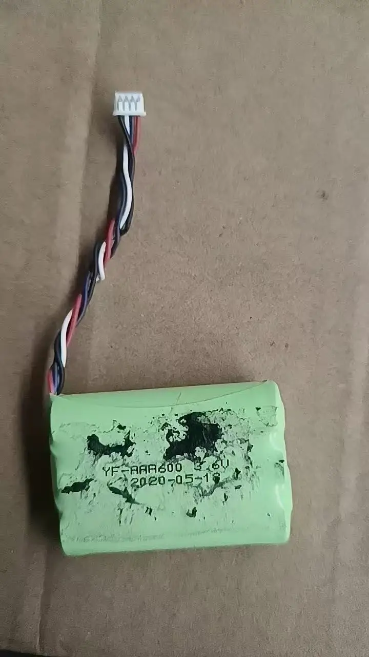 Brand new genuine 3.6V AAA600MAH battery with long standby time and four wire sufficient capacity for landline phones