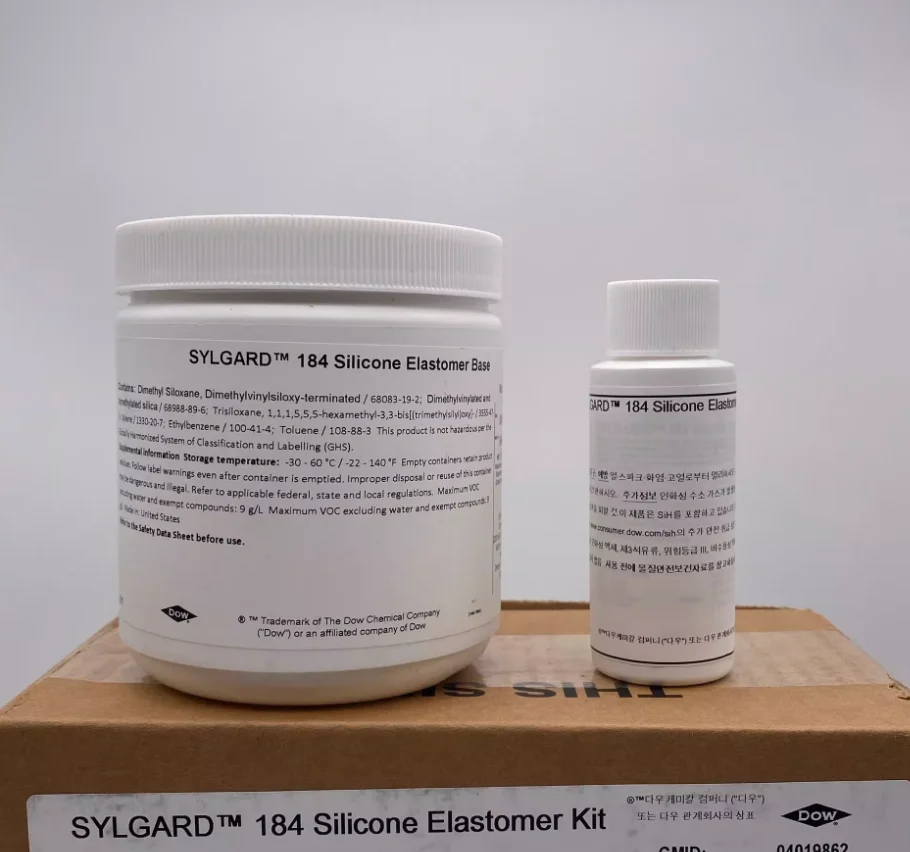 FOR Dow Corning Sylgard 184 Silicone Elastomer Kit for Electronic Potting Battery Board Protection 550g - Original Product