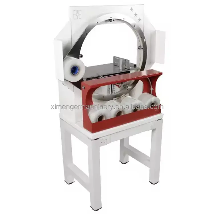 Semi-automatic Adhesive Tape Carton Box Sealing Packing Machine