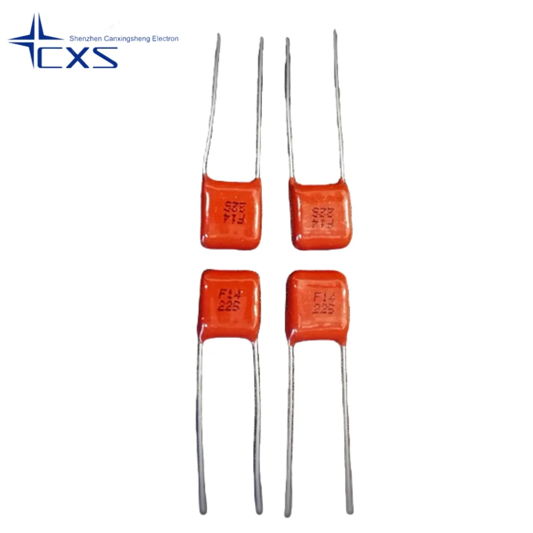 10pcs  Panasonic CBB Capacitor 100V225 100V 2.2UF Polyester Film Capacitor Polypropylene Capacitor P=7.5