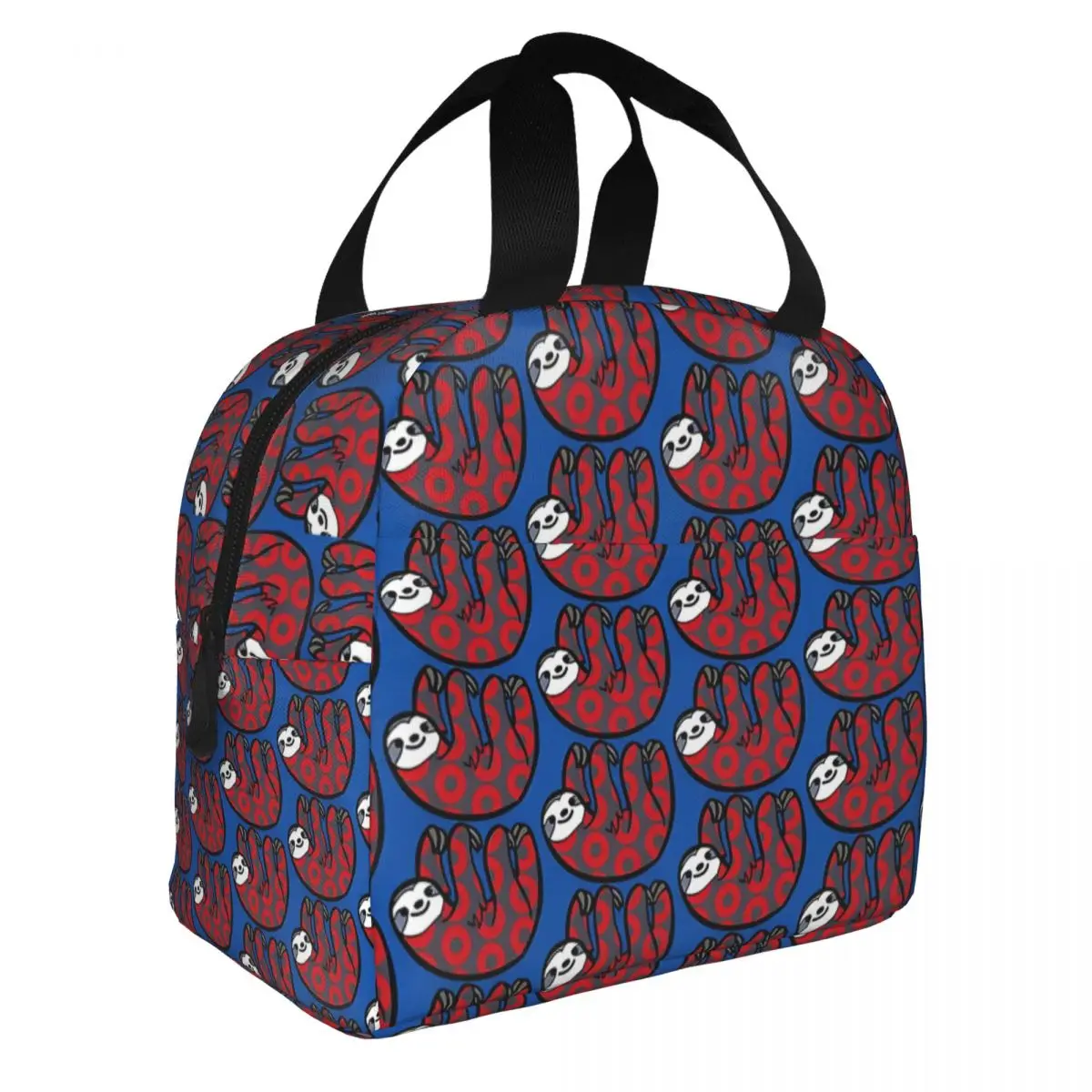 For Women Storage Bag Phish - Donut Unique Sloth ToteLunch Food BoxOffice