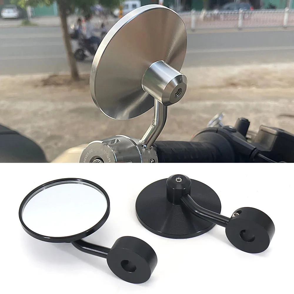 

R9T Scrambler Racer Pure Urban GS Motorcycle Bar End Rearview Mirror Side Mirrors Kit For BMW RNINET R NineT R NINE T