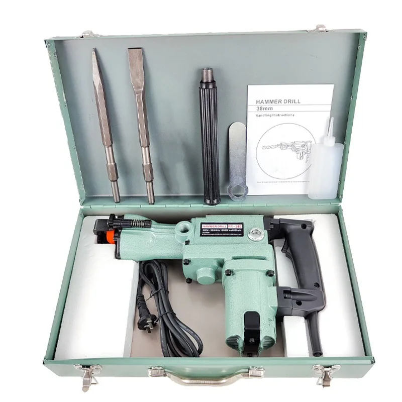 1050w Electric Hammer 220V Rotary Hammer Impact Drill Electric Pick Multifunction Power Tools Electric Concrete Perforator