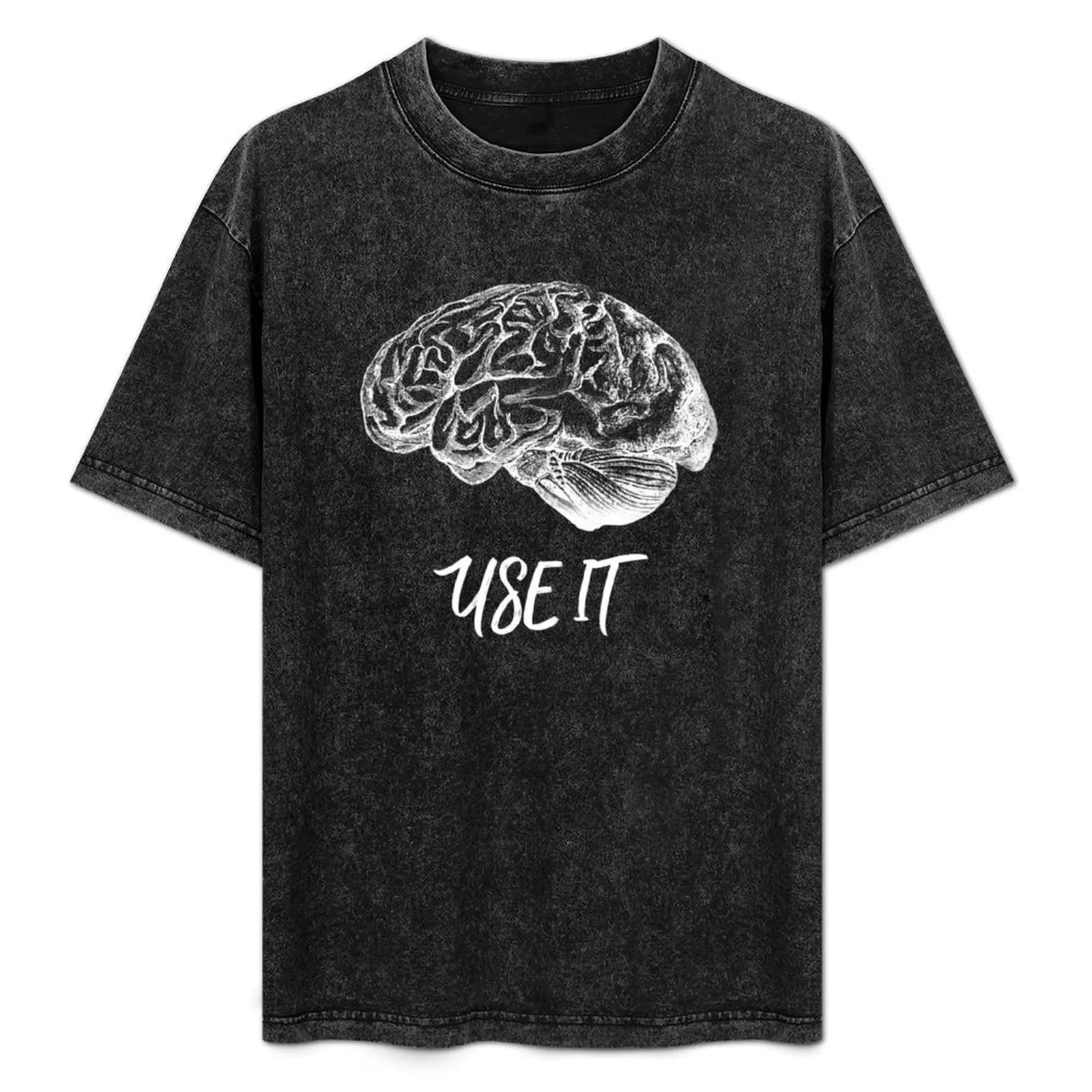 

Brain Anatomy - Use It T-Shirt Plus Size Street Style Tee