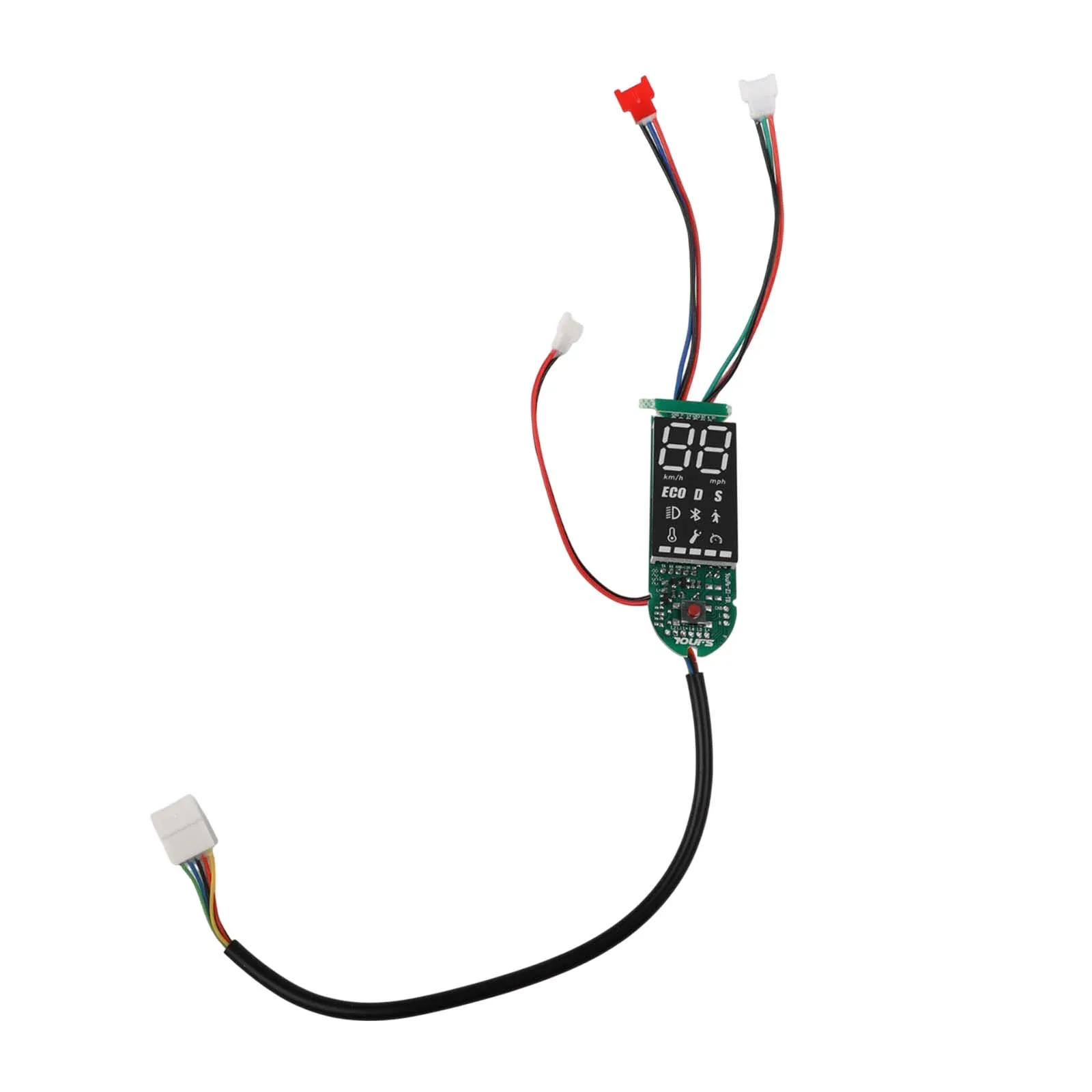 

Overcurrent Protection Scooter Dashboard Heatsink Design Aluminum Alloy Material Compatible With 10-Inch Scooters