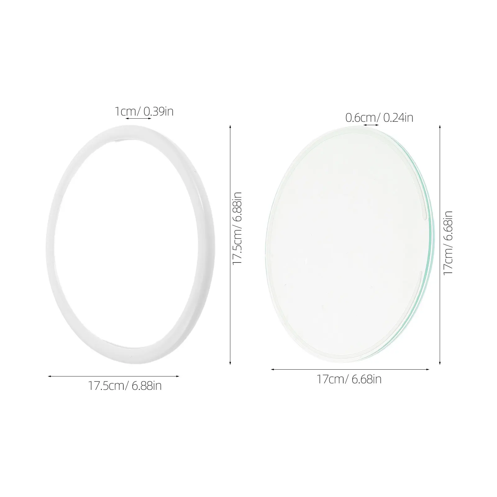 7 Inch Round Glass Sand Painting Frame Creative Circular Sand Art Decor for Home Office Study DIY Assembly Tranquil Flow
