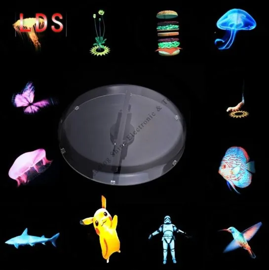 WIFI 42 Cm 3D Hologram Display Like Fan Video Wall With APP Control Software