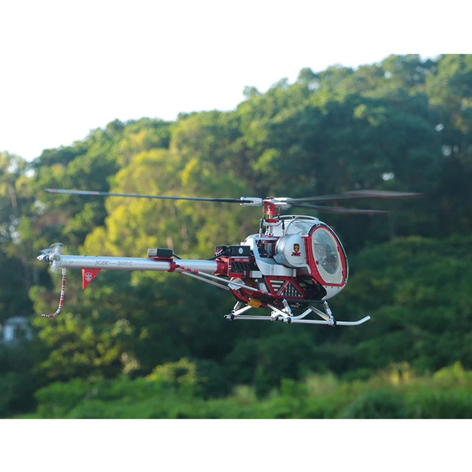 Schweizer JCZK 300C helicopter Hughes all metal high simulation
