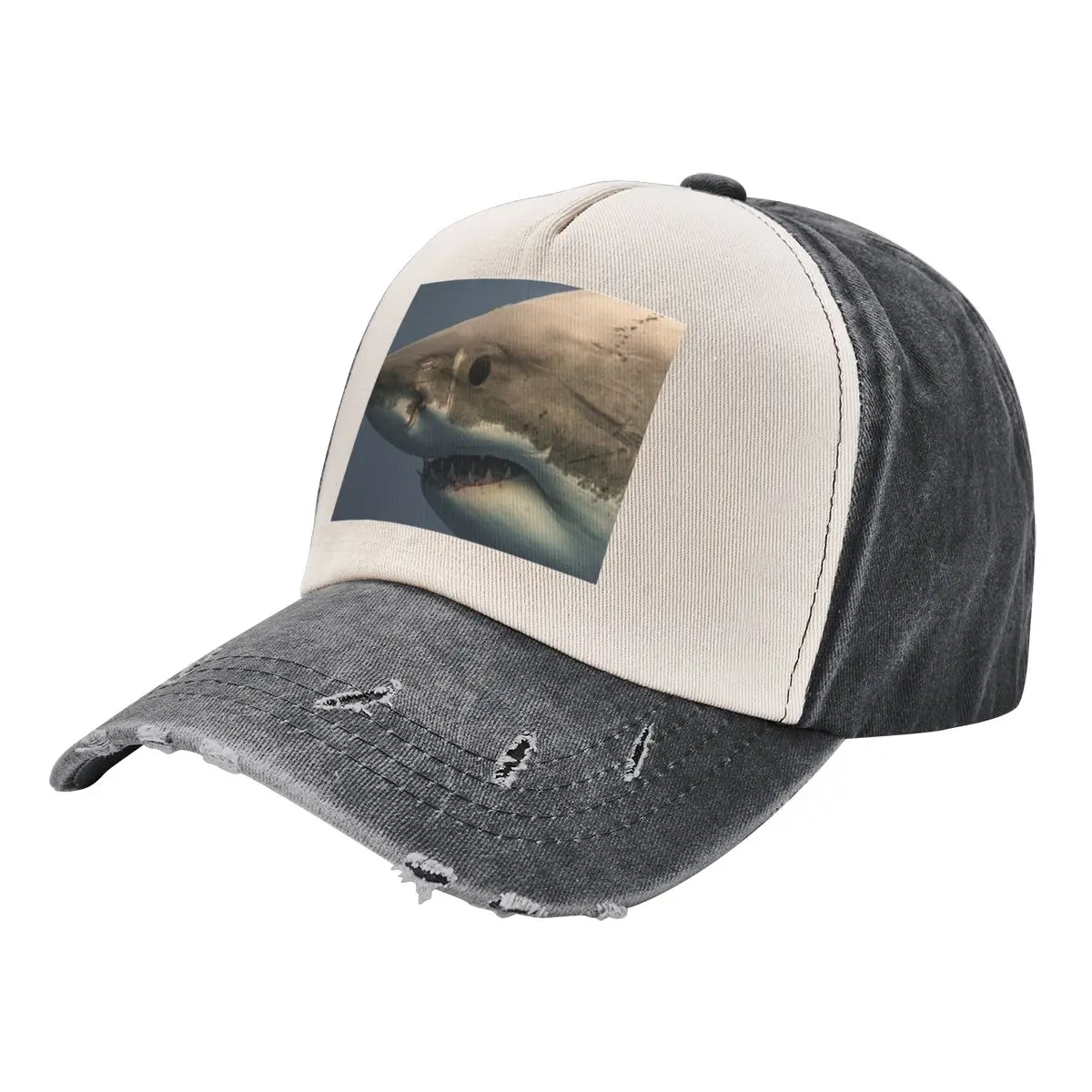 Underwater Great White Shark Photography - Shark Week Baseball Cap cute New Hat Designer Man Women's