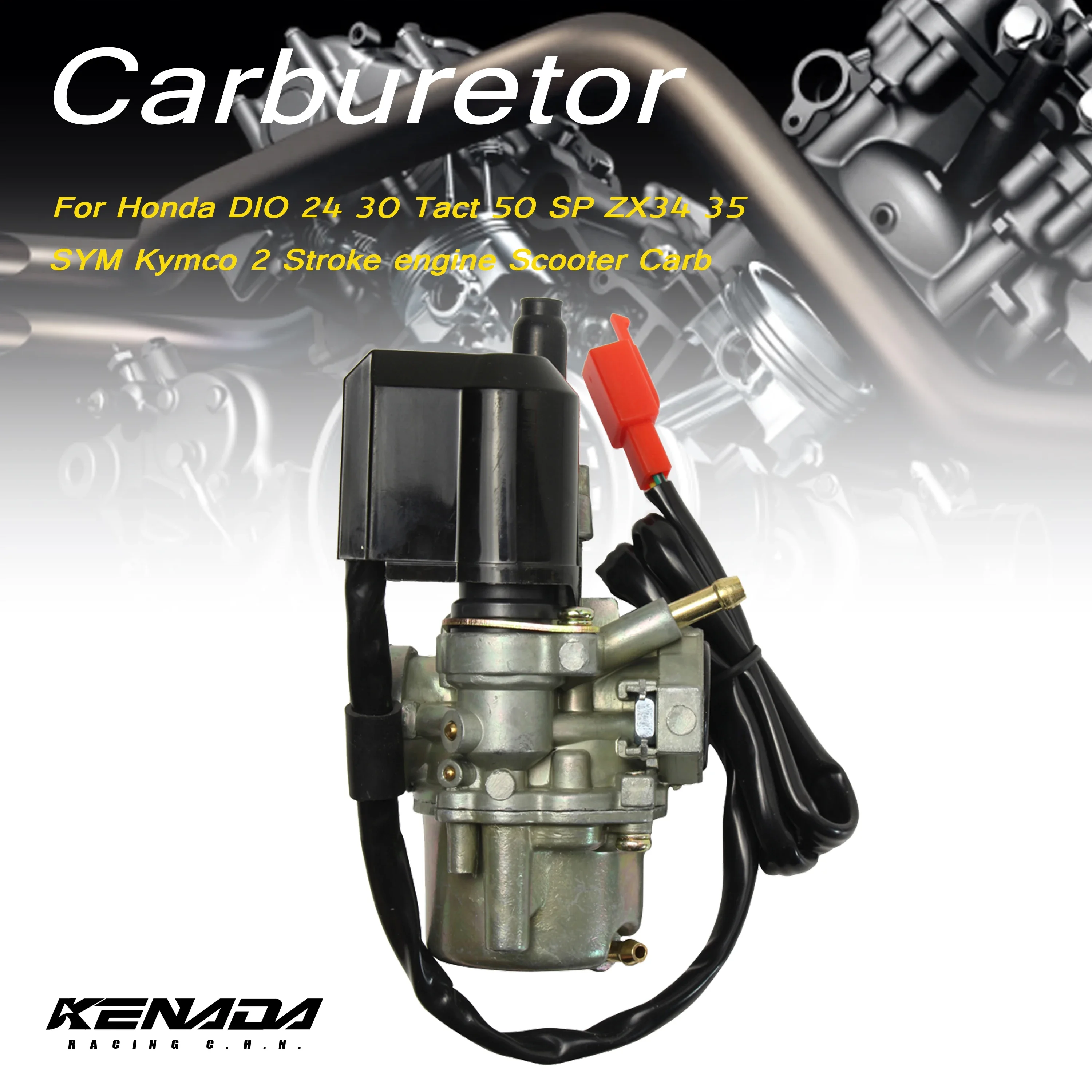 Carburetor Dio 50cc 17mm For Honda DIO 24 30 Tact 50 SP ZX34 35 SYM Kymco 2 Stroke engine Scooter Carb