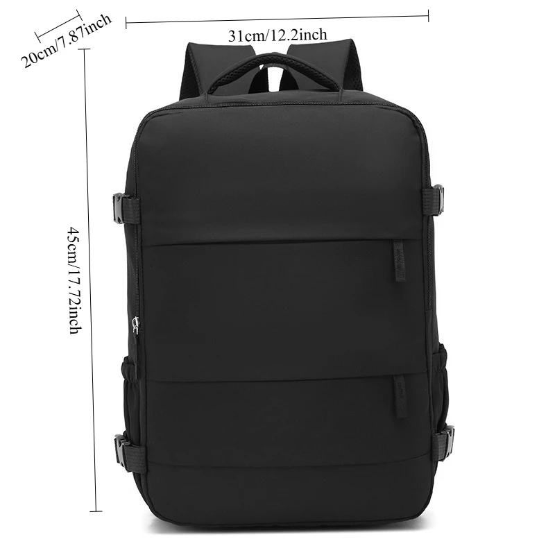 

Fashion backpack Short trip simple backpack premium sense versatile multi-function computer bag daily commuter backpack