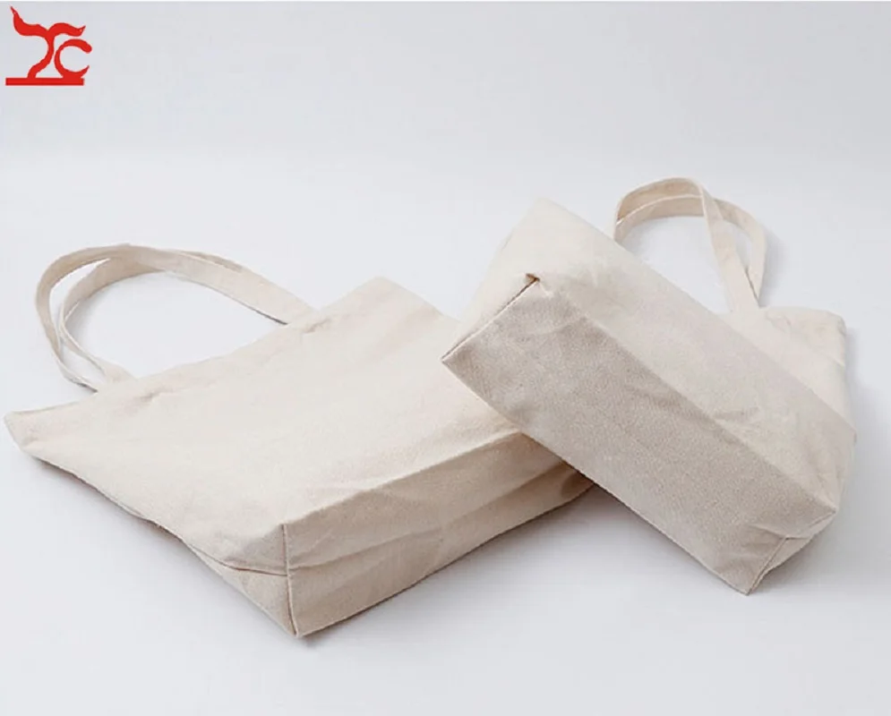 Unisex Handbags White Black Canvas Tote Bag Casual Daily Use Travel Pouch Reusable Cotton Jewelry Carry Gift Bag