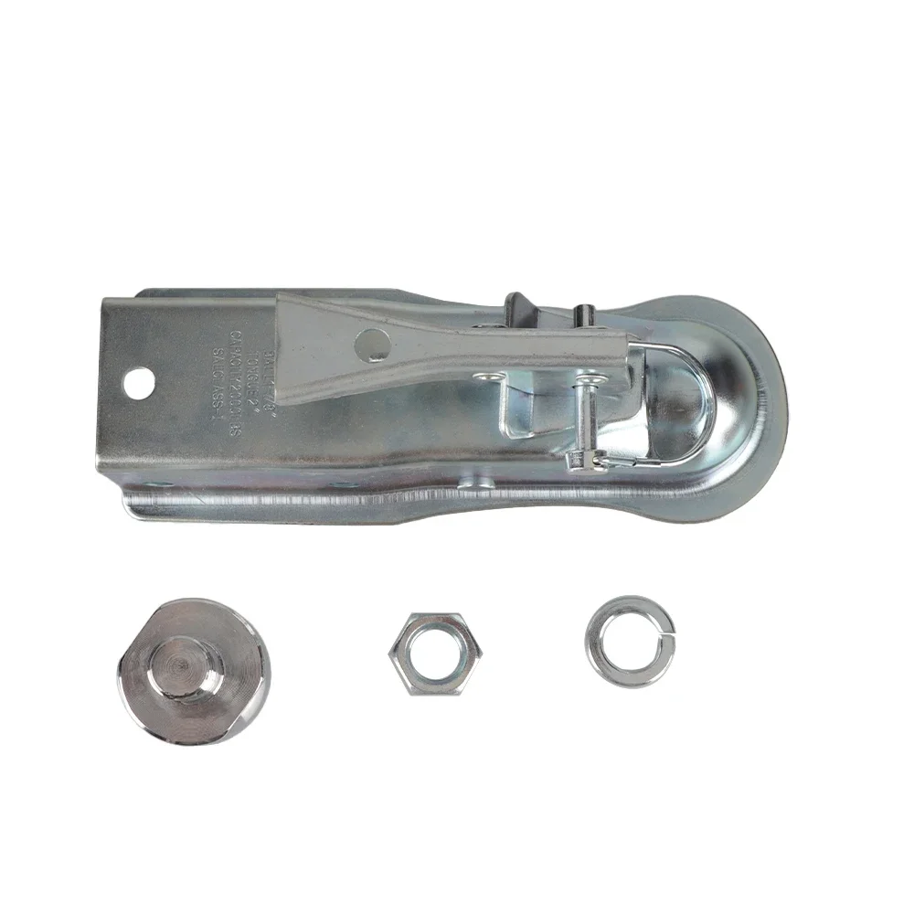 Полный набор муфт для прицепа на языке, 2 дюйма, канал с 1-7/8 дюйма, 2000 фунтов, 2 х 2-1/2, шарик сцепного устройства, подходит для ATV UTV, грузовых деталей ATV Buggy