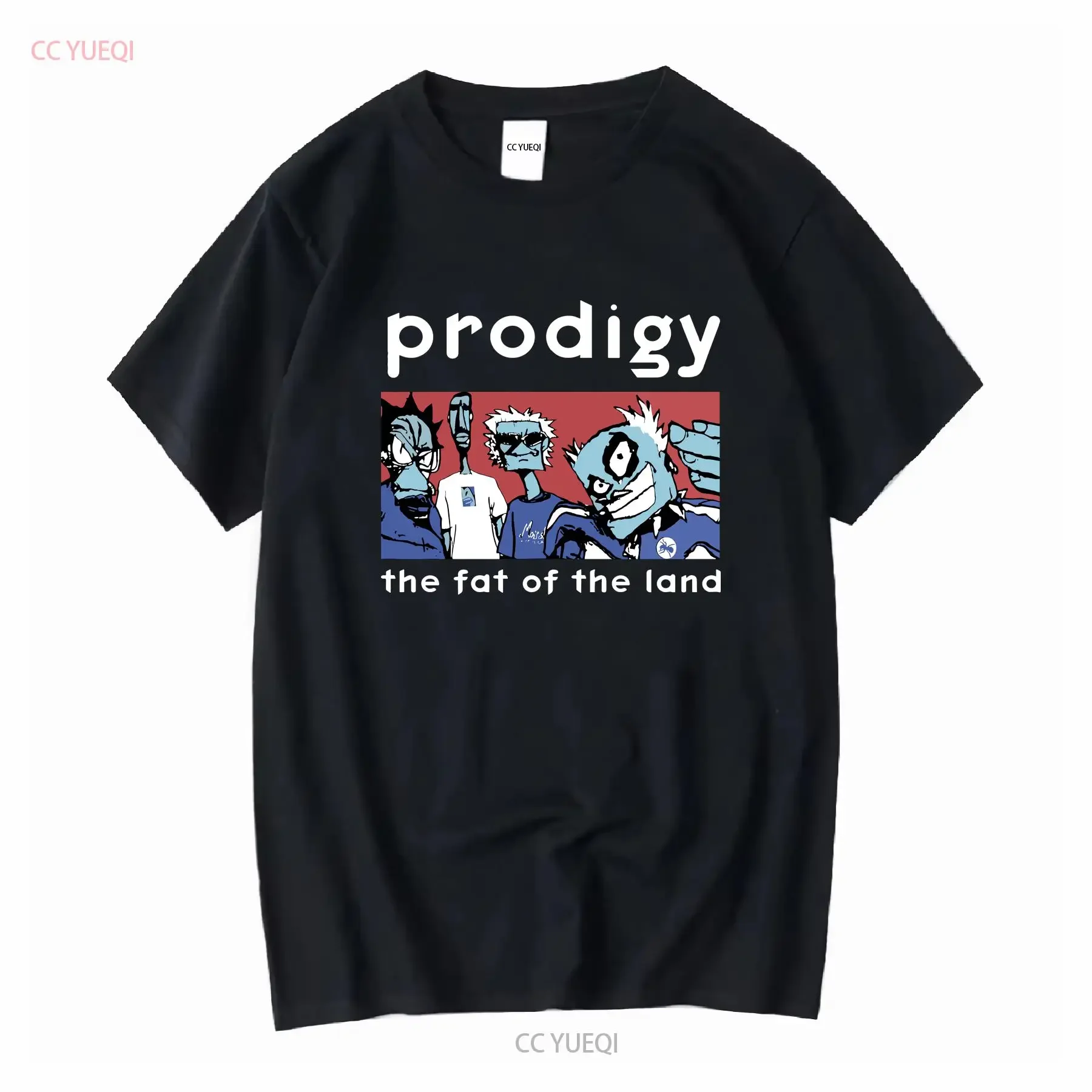 The Prodigy Fat Of Land Band Cotton For Fan S to 5XL T shirt GC1750 vintage Washed Breathable Versatile homme Slightly