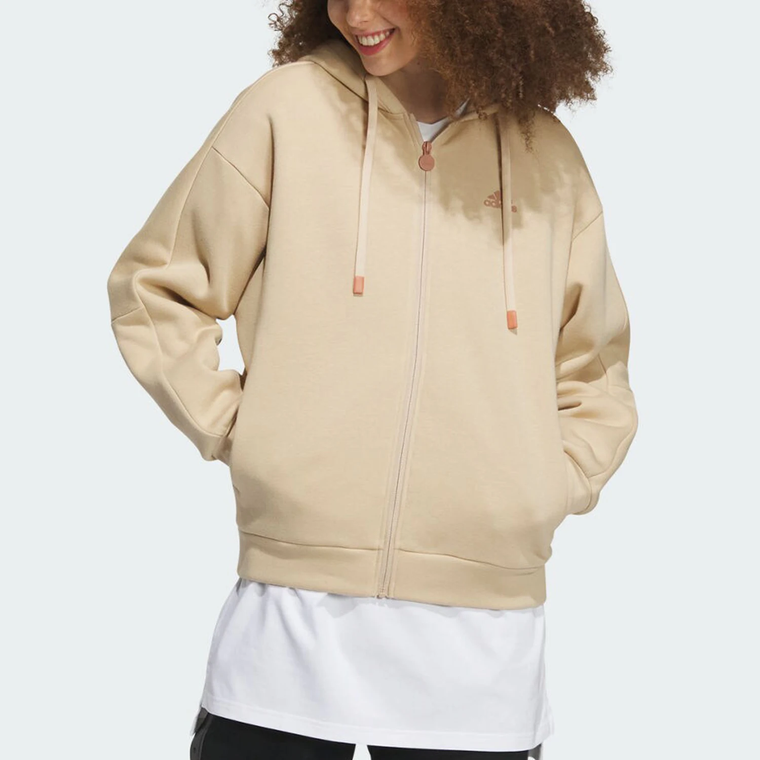 

Adidas genuine Winter New Women's Fashion Hooded Jacket IK9893