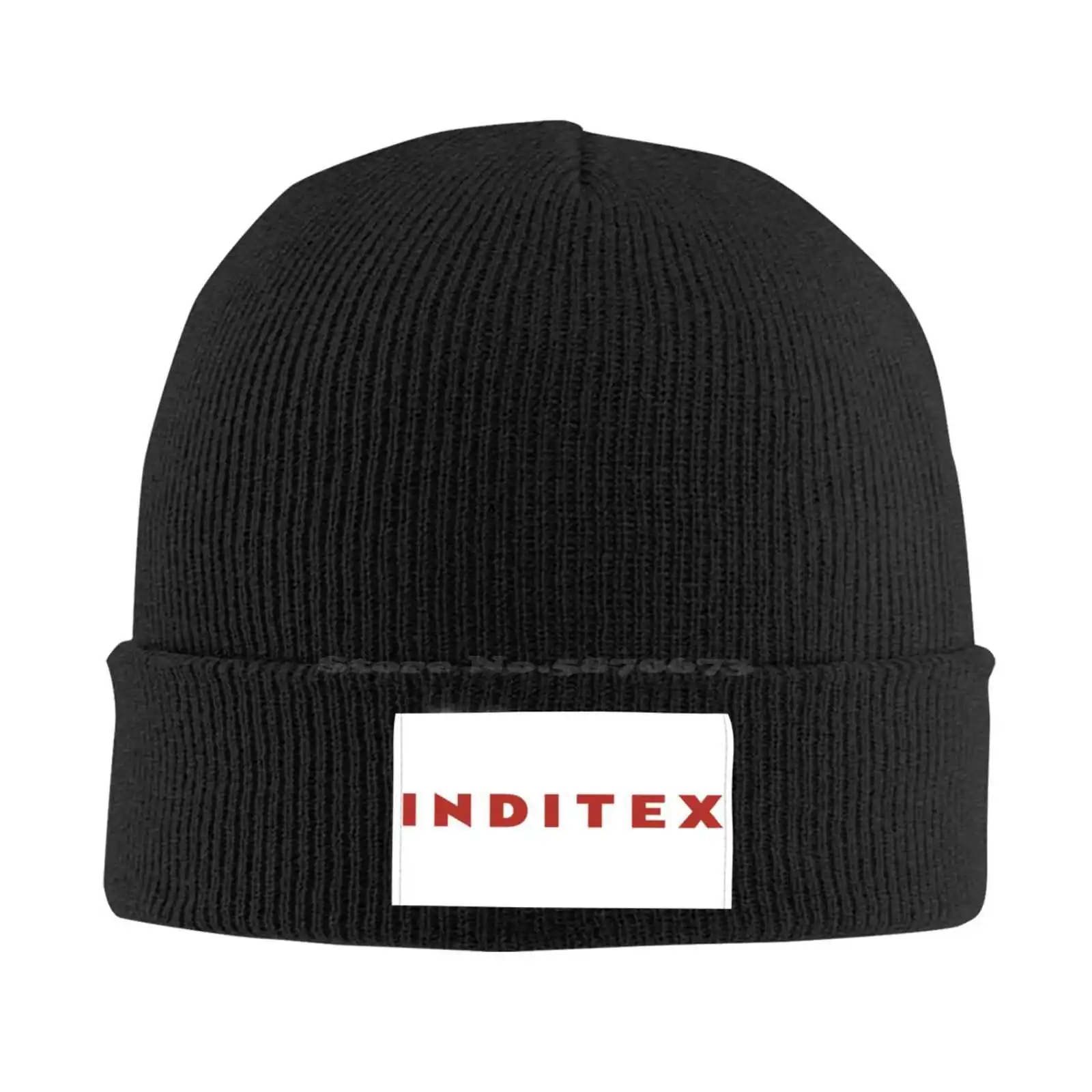 Inditex Logo Print Graphic Casual cap Baseball cap Knitted hat