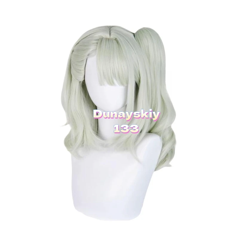 Zenless Zone Zero Angels of Delusion 치나츠 레미엘 코스프레 가발 드레스 유니폼 여성 소녀를 위한 이상적인 할로윈 파티 헤드웨어