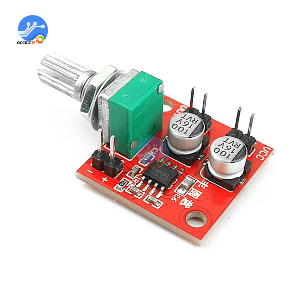 DC4-12V LM386 Electret Microphone Amplifier Microphone Pickup Module Can Drive Earphones And Small Power Speakers